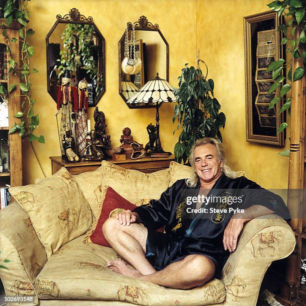 Nightclub owner Peter Stringfellow poses for a portrait shoot in London, UK.