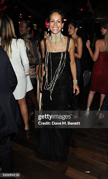 Andrea Dellal attends the Valentino Garavani Archives Dinner Party on July 7, 2010 in Versailles, France.