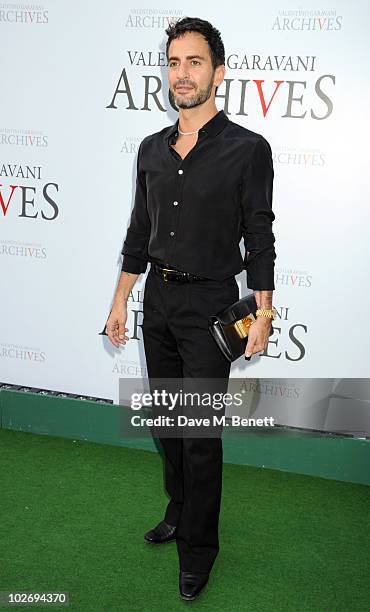 Marc Jacobs attends the Valentino Garavani Archives Dinner Party on July 7, 2010 in Versailles, France.