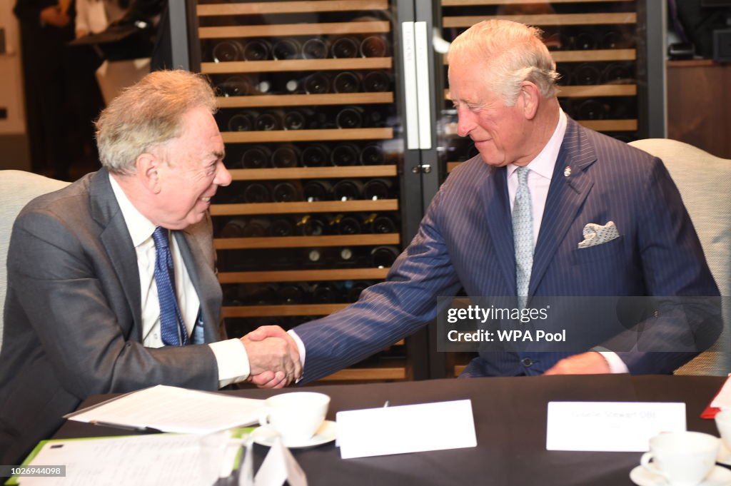 The Prince Of Wales Visits The Royal Albert Hall