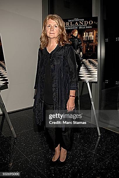 Director Sally Potter attends the Sally Potter Retrospective at The Museum of Modern Art on July 7, 2010 in New York City.