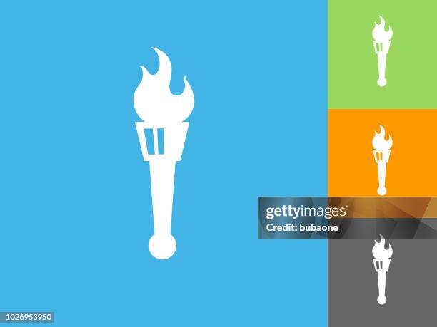 Blue Flame Torch High Res Illustrations - Getty Images