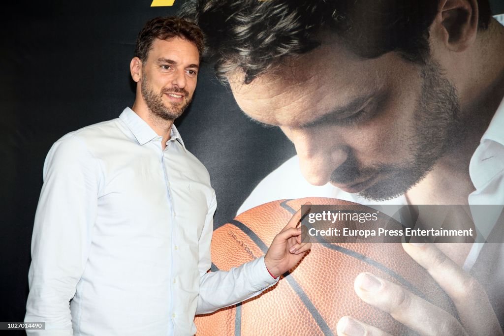 Pau Gasol Presents His New Book 'Under The Hoop'