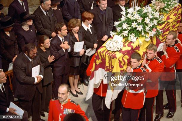 The funeral of Diana, Princess of Wales at Westminster Abbey, London. 6th September 1997.