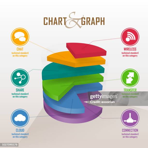 ilustraciones, imágenes clip art, dibujos animados e iconos de stock de tres elementos de infografía tridimensional gráfico - hombre y máquina