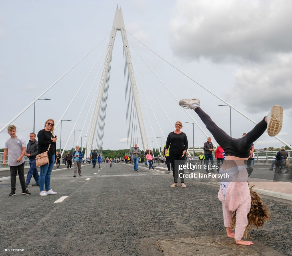 Preparations Are Made For Multi-million Sunderland Bridge Opening