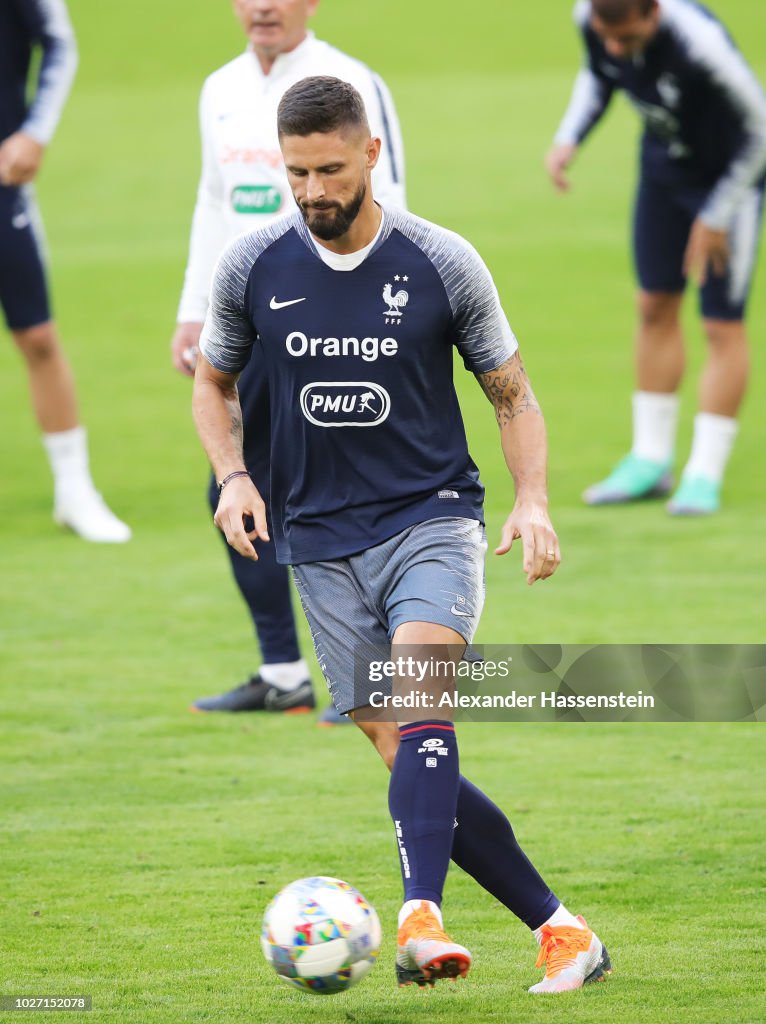 France Training And Press Conference