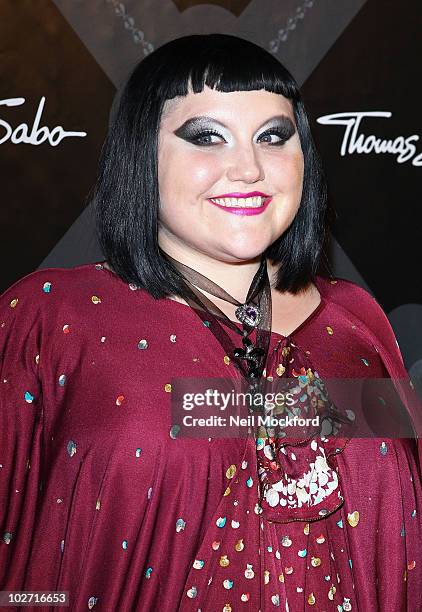 Beth Ditto attends the Thomas Sabo Collection Launch on July 8, 2010 in London, England.