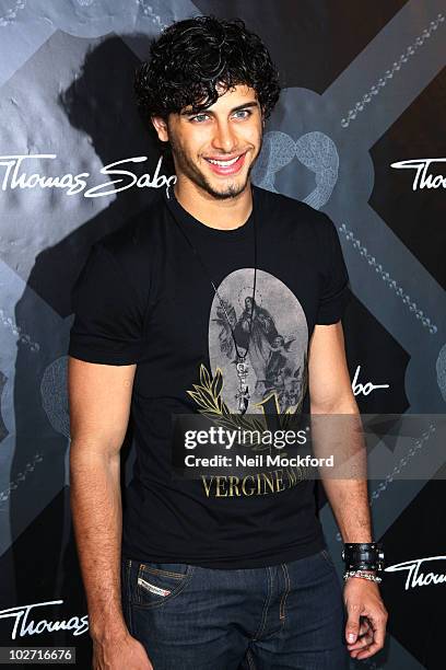 Jesus Luz attends the Thomas Sabo Collection Launch on July 8, 2010 in London, England.