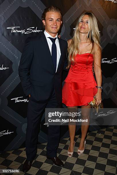 Nico Rosberg attends the Thomas Sabo Collection Launch on July 8, 2010 in London, England.