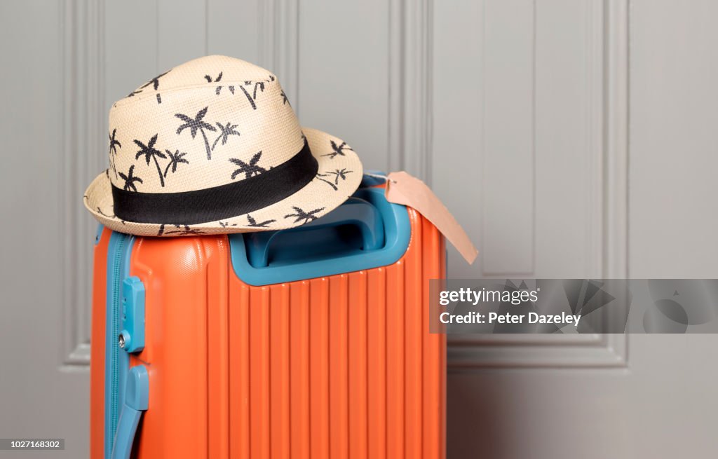 Packed ready for holiday