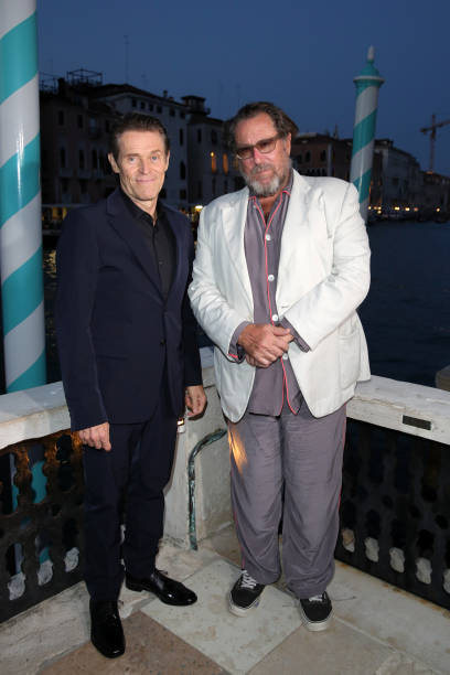 ITA: Fondazione Mimmo Rotella 2018 Award to Willem Dafoe And Julian Schnabel