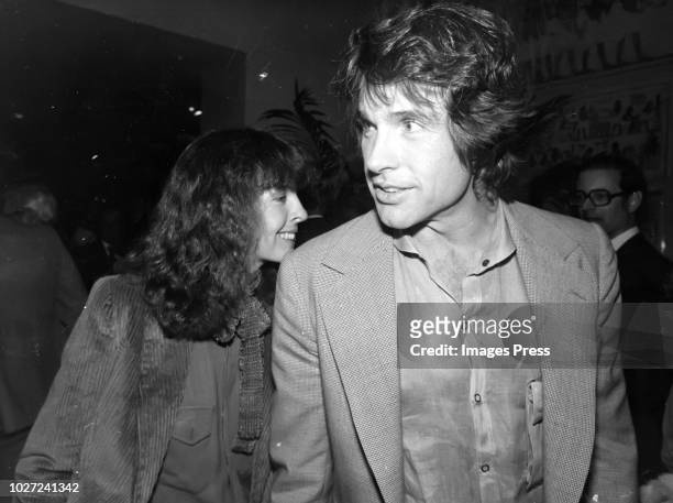 Diane Keaton and Warren Beatty circa 1982 in New York.
