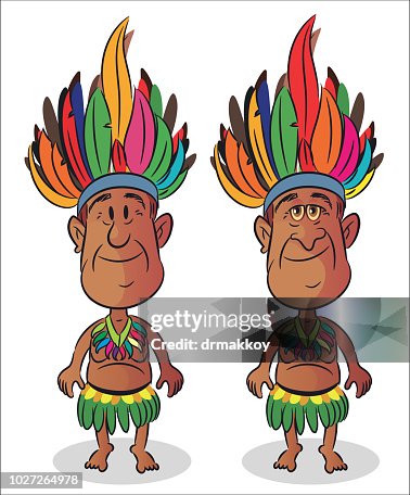 Amazon Man High-Res Vector Graphic - Getty Images