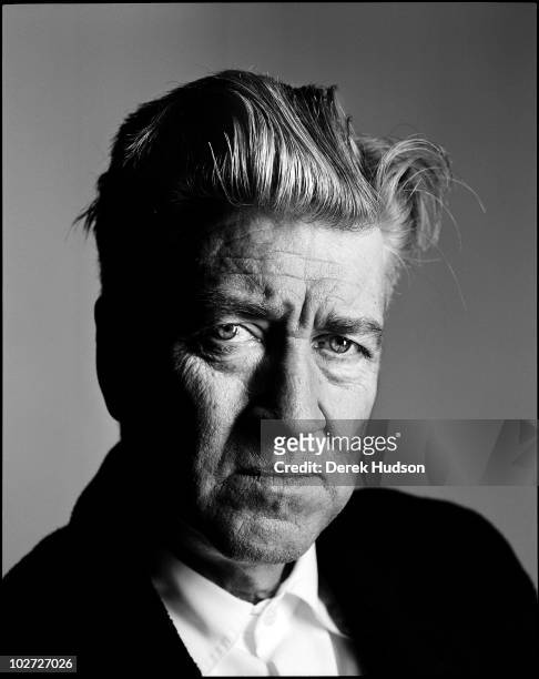 Film director David Lynch poses for a portrait shoot in Paris, France.
