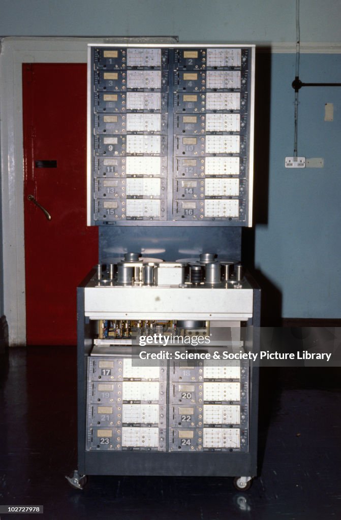 24-track machine at Abbey Road Recording Studio.