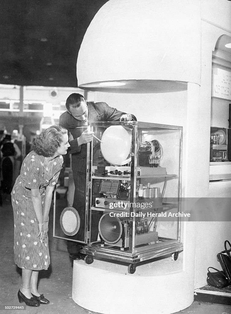 Cossor television set, 26 August 1936.