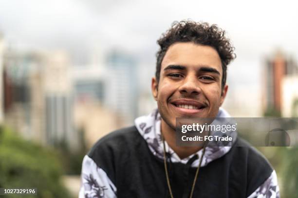 young men portrait - daily life in sao paulo stock pictures, royalty-free photos & images