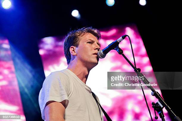 Alan Pownall performs on stage as part of iTunes Festival on July 7, 2010 in London, England.