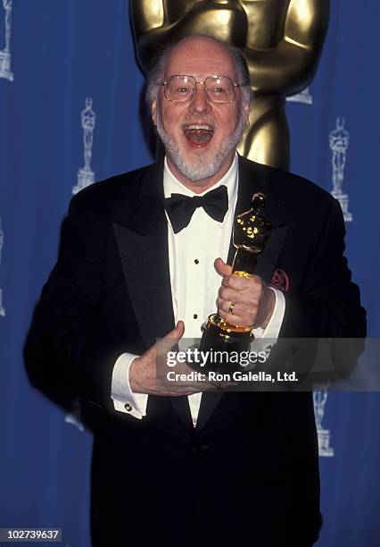 Composer John Williams attends 66th Annual Academy Awards on March 21, 1994 at the Dorothy Chandler Pavilion in Los Angeles, California.