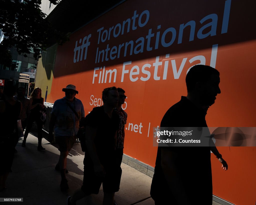 Toronto Prepares For The 2018 Toronto International Film Festival