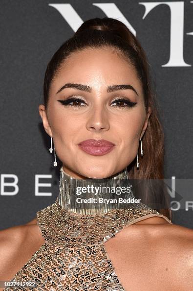 Olivia Culpo attends as E!, ELLE & IMG celebrate the Kick-Off To News