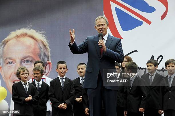 Tony Blair Children Photos and Premium High Res Pictures - Getty Images