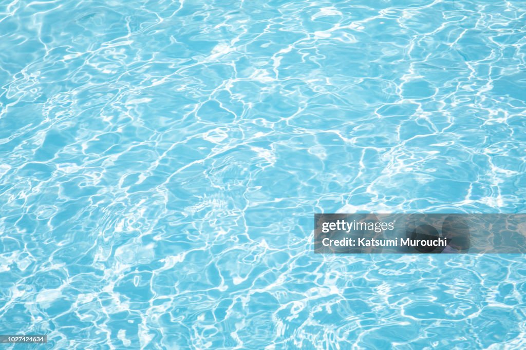 Pool water surface wave  texture background