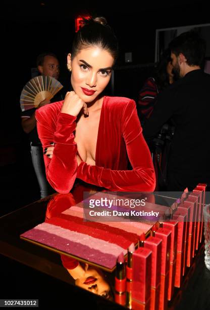 Camila Coelho attends the Lancome x Camila Coelho launch event on September 5, 2018 in New York City.