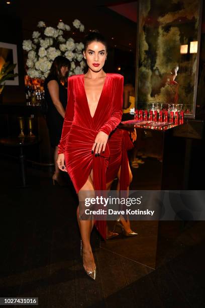 Camila Coelho attends the Lancome x Camila Coelho launch event on September 5, 2018 in New York City.