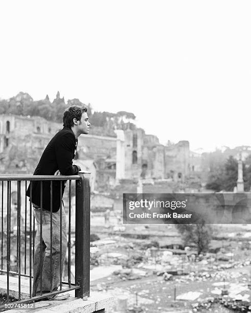 Singer Will Young poses for a portrait shoot in London, UK.