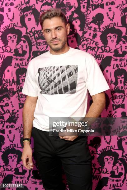 Joey Dauzig attends the Alber Elbaz X LeSportsac New York Fashion Week Party at Gallery I at Spring Studios on September 5, 2018 in New York City.
