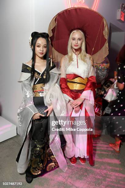 Guests attend the Alber Elbaz X LeSportsac New York Fashion Week Party at Gallery I at Spring Studios on September 5, 2018 in New York City.