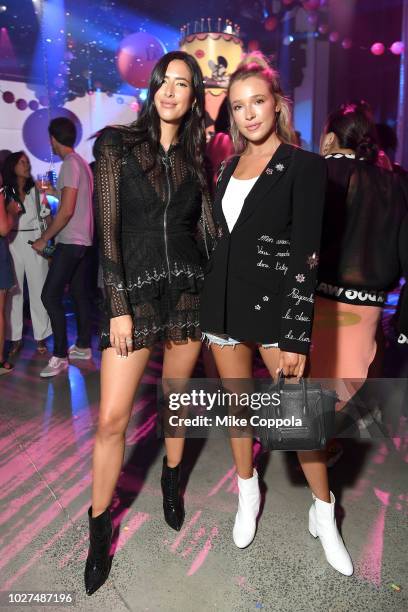 Guests attend the Alber Elbaz X LeSportsac New York Fashion Week Party at Gallery I at Spring Studios on September 5, 2018 in New York City.