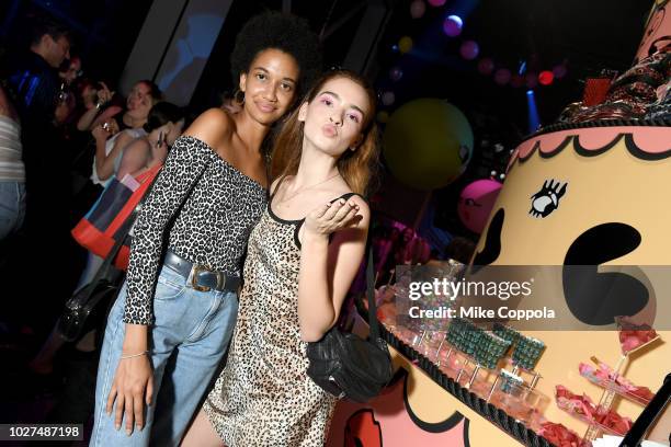 Guests attend the Alber Elbaz X LeSportsac New York Fashion Week Party at Gallery I at Spring Studios on September 5, 2018 in New York City.