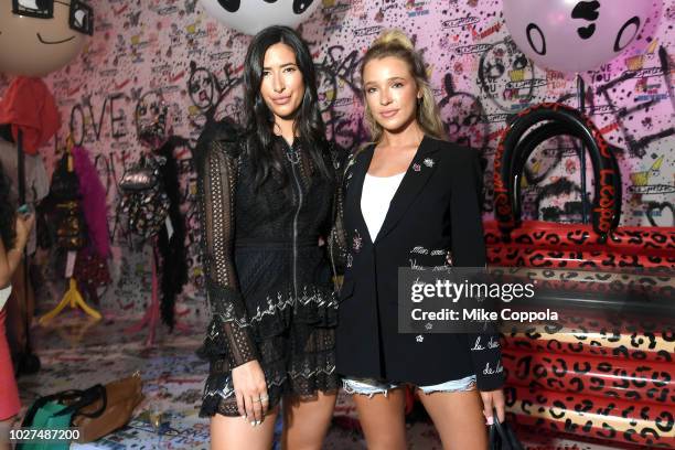Guests attend the Alber Elbaz X LeSportsac New York Fashion Week Party at Gallery I at Spring Studios on September 5, 2018 in New York City.