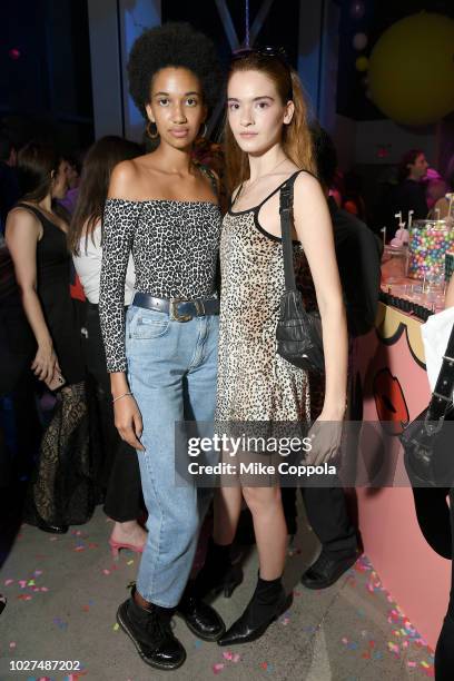 Guests attend the Alber Elbaz X LeSportsac New York Fashion Week Party at Gallery I at Spring Studios on September 5, 2018 in New York City.