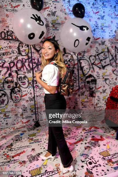 Guest attends the Alber Elbaz X LeSportsac New York Fashion Week Party at Gallery I at Spring Studios on September 5, 2018 in New York City.