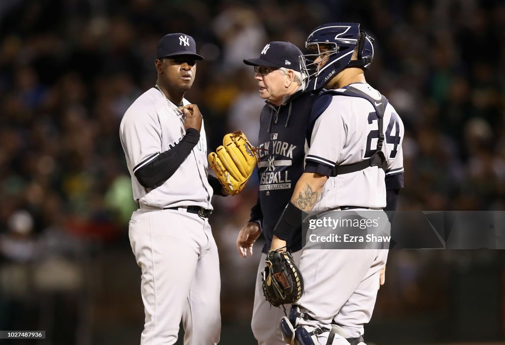 New York Yankees v Oakland Athletics