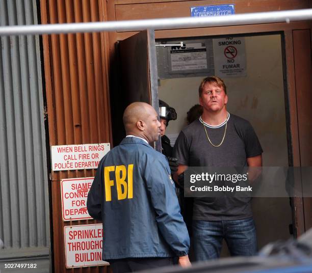 Actor Dash Mihok as "Bunchy Donovan" is seen on the set of Ray Donovan on September 5, 2018 in New York City.