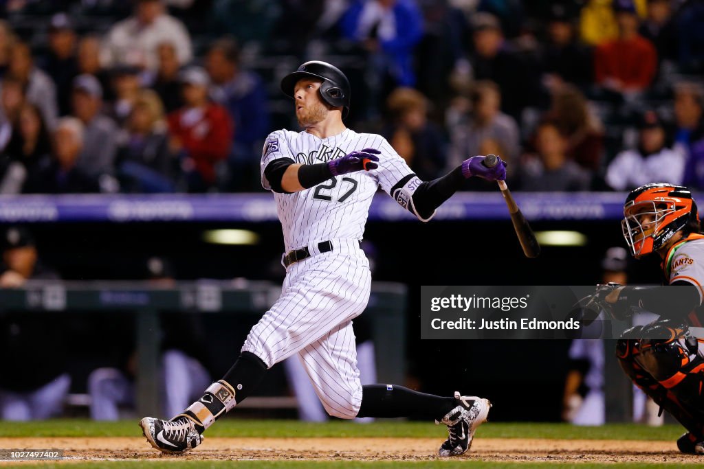 San Francisco Giants v Colorado Rockies