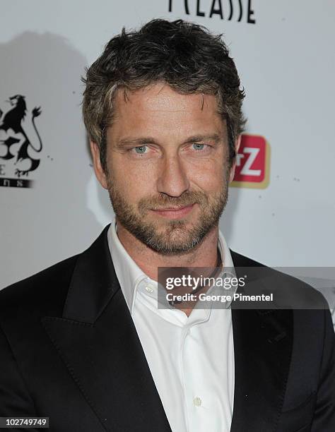 Actor Gerard Butler attends the Artists for Peace and Justice Fundraiser at the VIP Room, Palm Beach during the 63rd Annual International Cannes Film...