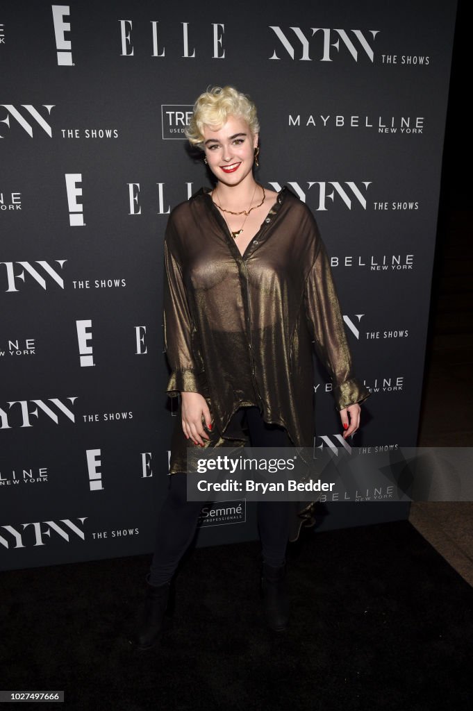 Stefania Ferrario attends as E!, ELLE & IMG celebrate the Kick-Off To