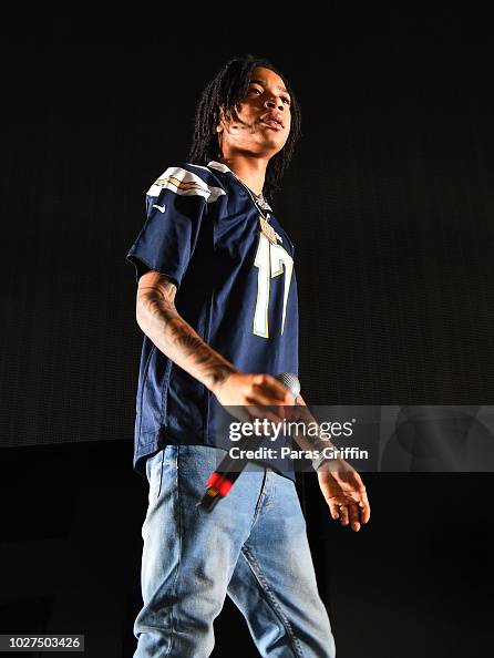 Ybn Rapper Rapper YBN Nahmir performs in concert during