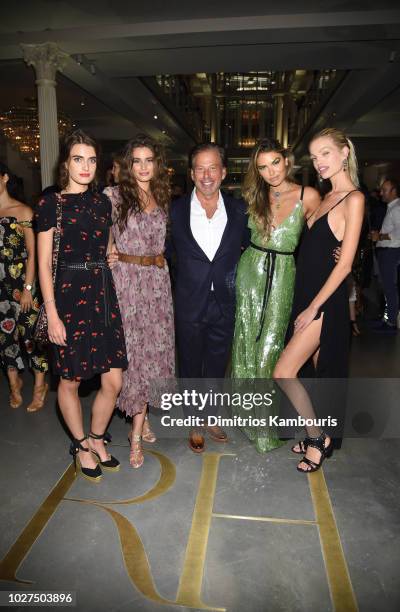 Mackinley Hill, Taylor Hill, CEO Restoration Hardware Gary G. Friedman, Bella Hunter and Daphne Groeneveld attend as RH, Restoration Hardware...