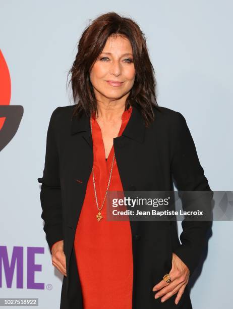 Catherine Keener attends the premiere of Showtime's 'Kidding' at The Cinerama Dome on September 5, 2018 in Los Angeles, California.