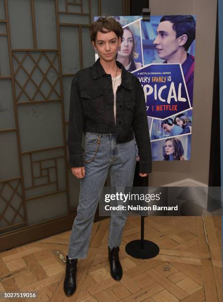 Brigette Lundy-Paine attends the Los Angeles Special Screening of Netflix's "Atypical" Season 2" at The London Hotel on September 5, 2018 in West...