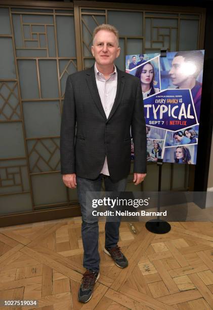 Michael Rapaport attends the Los Angeles Special Screening of Netflix's "Atypical" Season 2" at The London Hotel on September 5, 2018 in West...