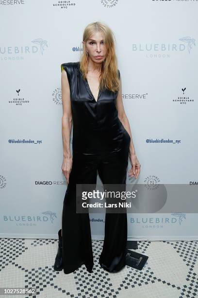 Sophia Lamar attends the Bluebird London New York City launch party at Bluebird London on September 5, 2018 in New York City.