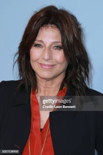 Actress Catherine Keener attends the Premiere Of Showtime's "Kidding" at The Cinerama Dome on September 5, 2018 in Los Angeles, California.